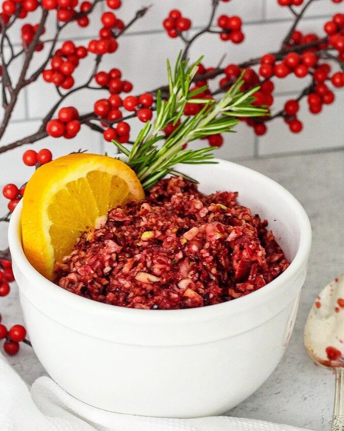 quick and easy reduced sugar cranberry relish