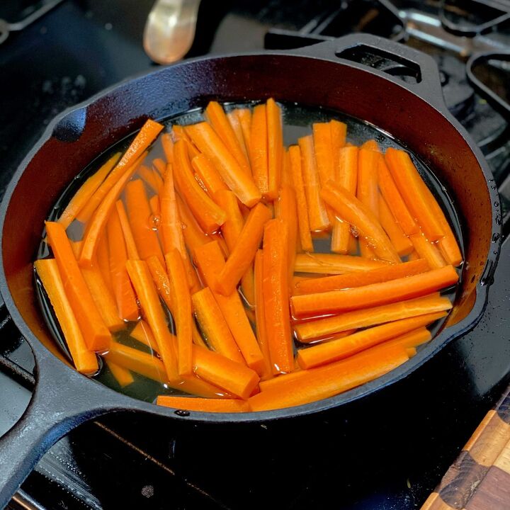 vic s tricks to glazed carrots