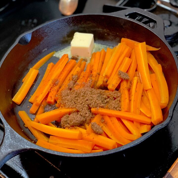 vic s tricks to glazed carrots