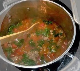 30 minutes is all it takes to make a light, yet substantial, Italian-flavored soup