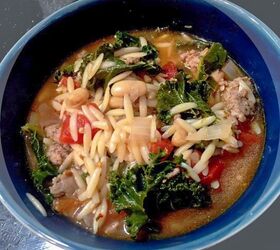 30 minutes is all it takes to make a light, yet substantial Italian-flavored pork soup