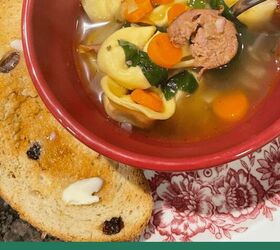 Easy Tortellini Kielbasa Spinach Soup Recipe