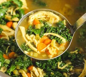 chicken and kale soup