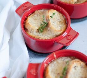 French Onion Soup With Red Wine