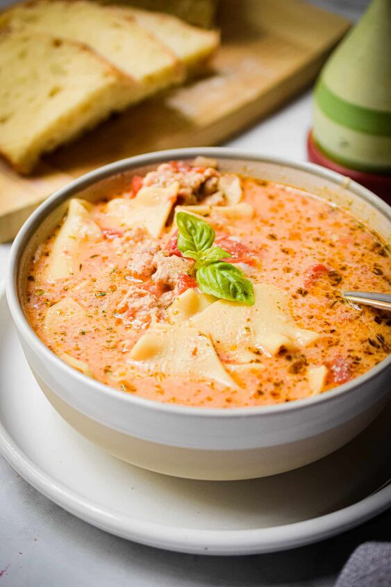 lasagna soup in the instant pot