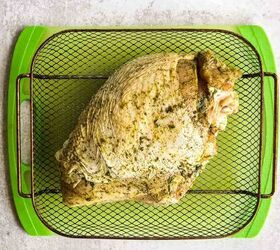 air fryer turkey breast, Apply the wet rub to the turkey breast and cook for 50 60 minutes