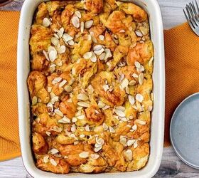 Croissant French Toast Casserole With Pumpkin Spice Kefir