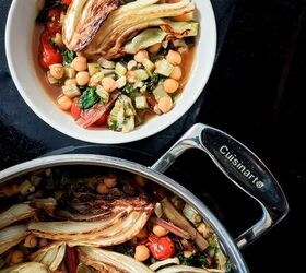 caramelized fennel swiss chard and chickpea stew