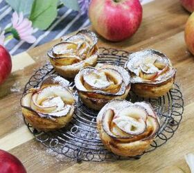 How to Make Baked Apple Roses With Puff Pastry