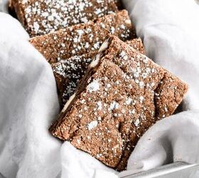 Easy Gingerbread Blondies With White Chocolate Chunks