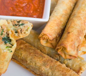 s 10 creative and easy to make thanksgiving appetizers, Italian Egg Rolls