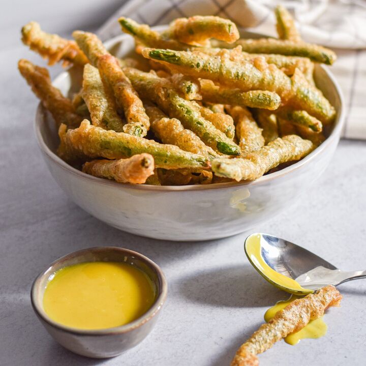 s 10 creative and easy to make thanksgiving appetizers, Fried Green Beans