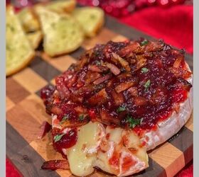 Vic’s Tricks To…Hot Honey Bacon Cranberry Baked Brie