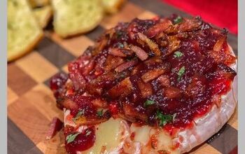 Vic’s Tricks To…Hot Honey Bacon Cranberry Baked Brie