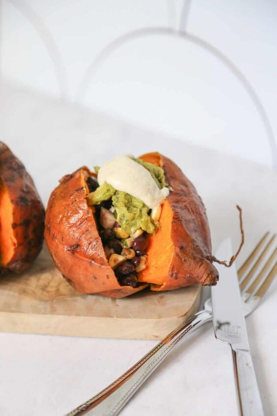 s 10 healthy delicious recipes that turn sweet potato into a main dish, Stuffed Sweet Potatoes