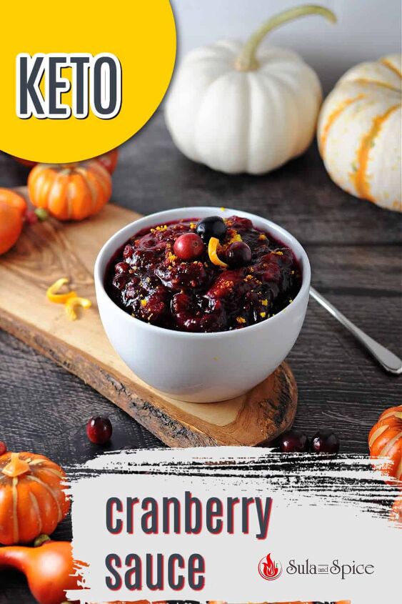 keto cranberry sauce