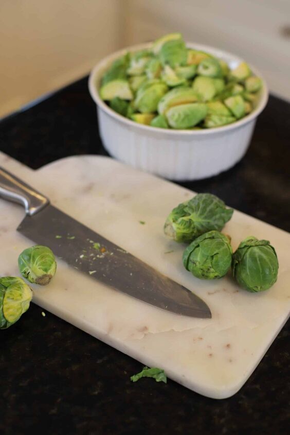 how to make delicious brussel sprouts with honey butter and bacon