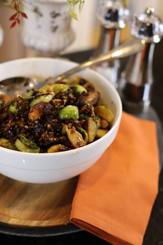 how to make delicious brussel sprouts with honey butter and bacon, This simple recipe is absolutely delicious