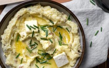 Buttermilk Chive Mashed Potatoes With Cream Cheese