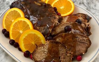 Cranberry Orange Glazed Pork Loin