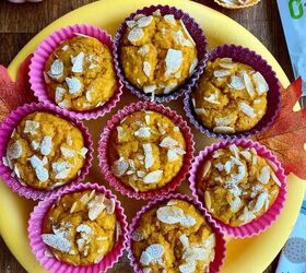 Top your muffins with flakes of something that will enhance the whole muffin flavor (not coconut!)