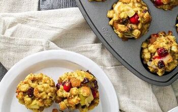 Vegetarian and Dairy Free Stuffing Muffins