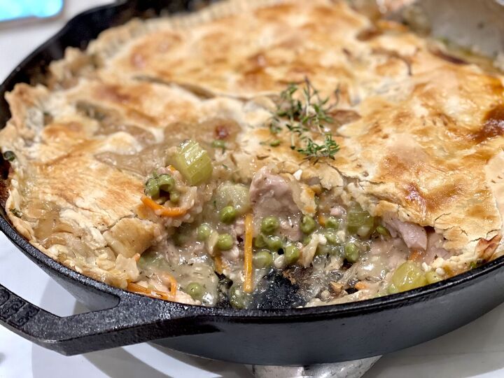 skillet chicken pot pie