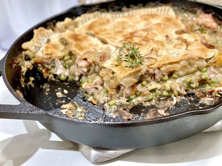 skillet chicken pot pie