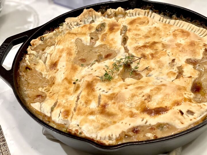 skillet chicken pot pie