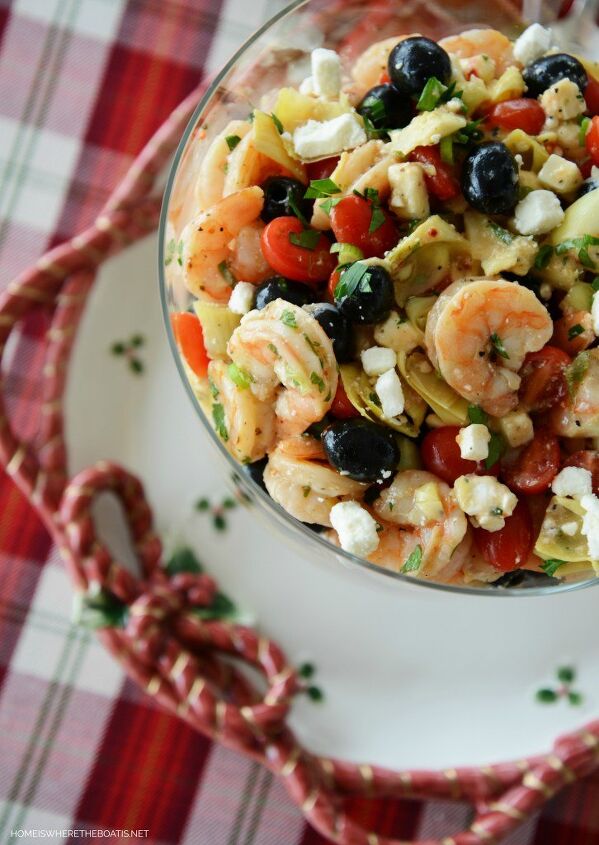 marinated shrimp and artichokes for easy entertaining