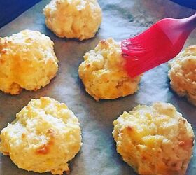 Drop Buttermilk Biscuits With Cheddar