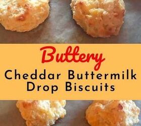 drop buttermilk biscuits with cheddar