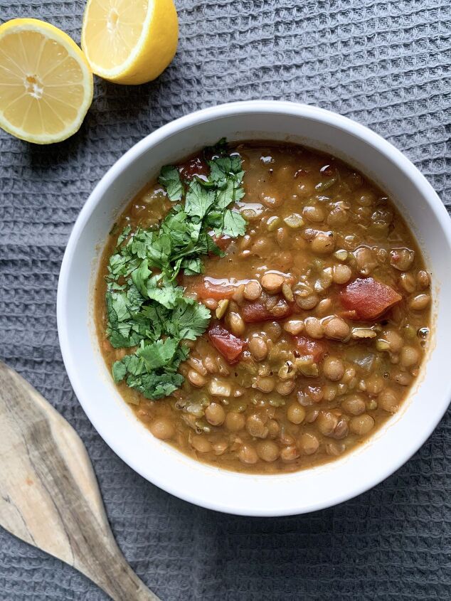 s 10 healthy vegan soup recipes that are perfect for winter, Middle Eastern Tomato Lentil Soup