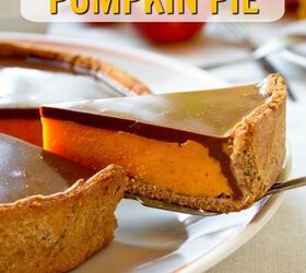Pumpkin Pie Recipe With Chocolate Ganache Topping