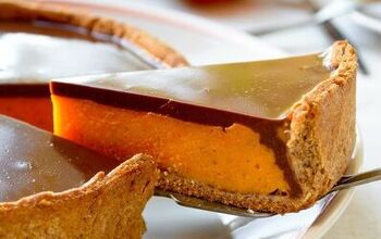 Pumpkin Pie Recipe With Chocolate Ganache Topping