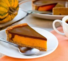 pumpkin pie recipe with chocolate ganache topping