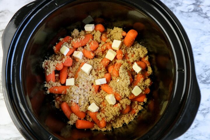 slow cooker brown sugar carrots