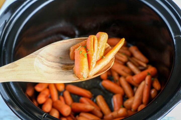 slow cooker brown sugar carrots