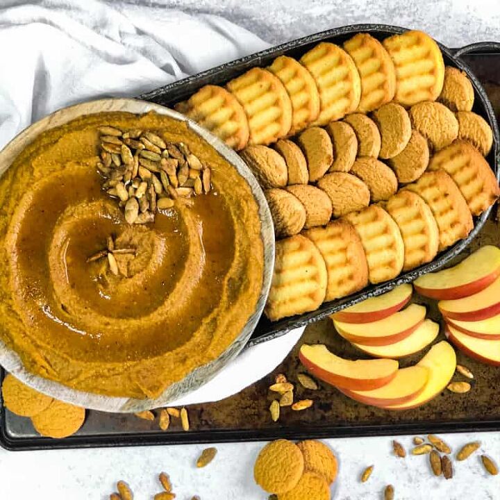 pumpkin pie dessert hummus