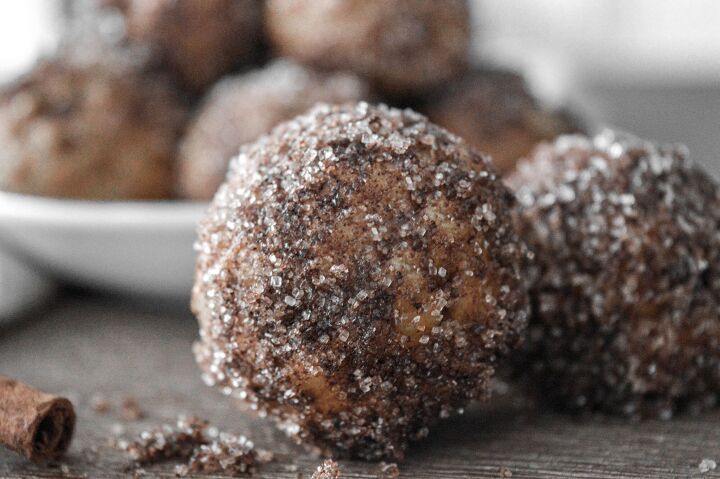 s 10 most interesting types of donuts to make for hanukkah, Pumpkin Spice Donut Holes