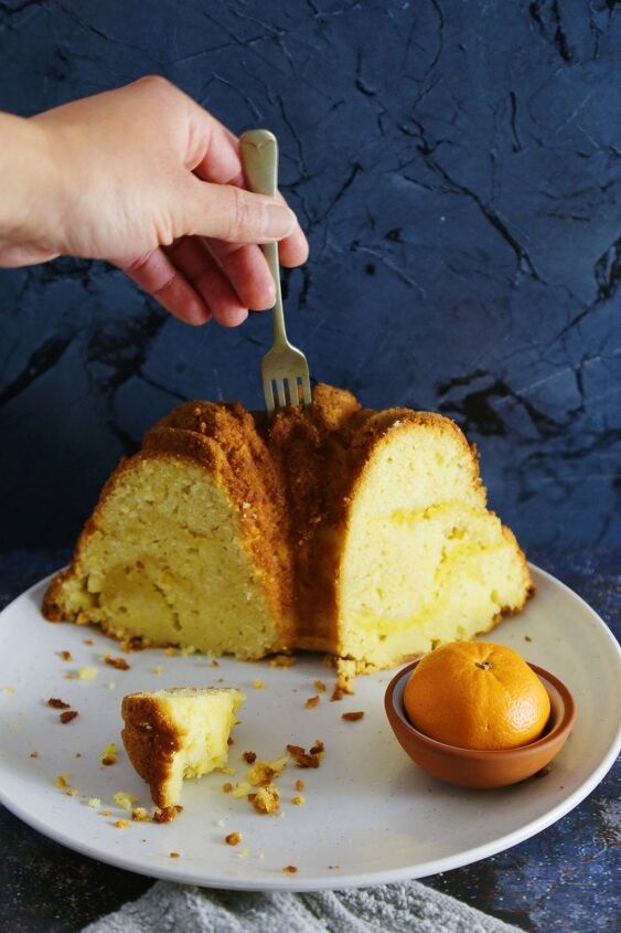 orange curd pound cake