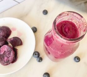 , Blueberry Beet Smoothie Top