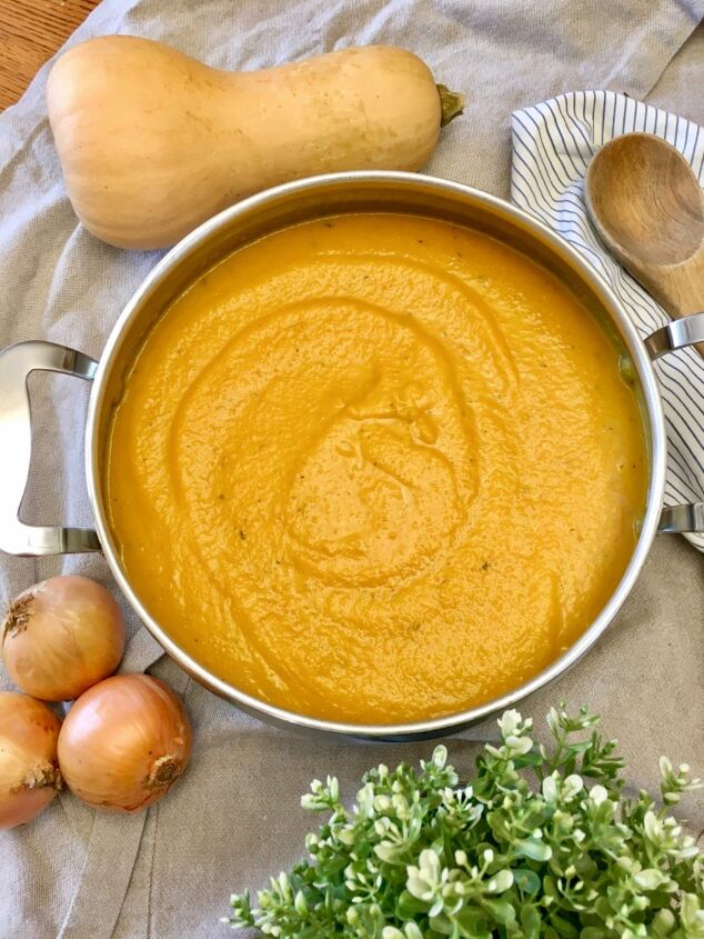 roasted butternut squash soup
