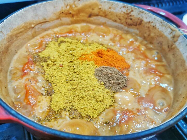 mushy pea curry