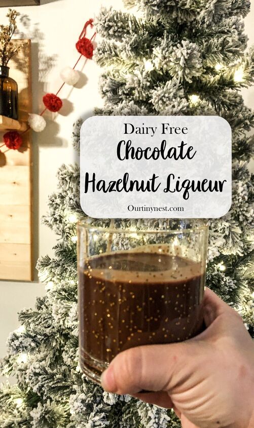 dairy free chocolate hazelnut liqueur