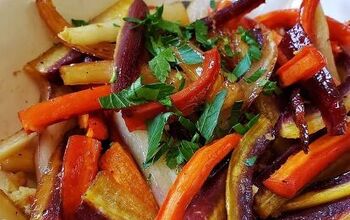 Maple Glazed Roasted Carrots