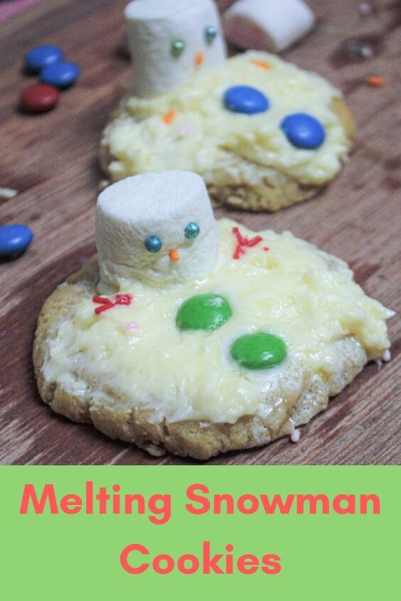 melting snowman cookies perfect christmas cookie for kids