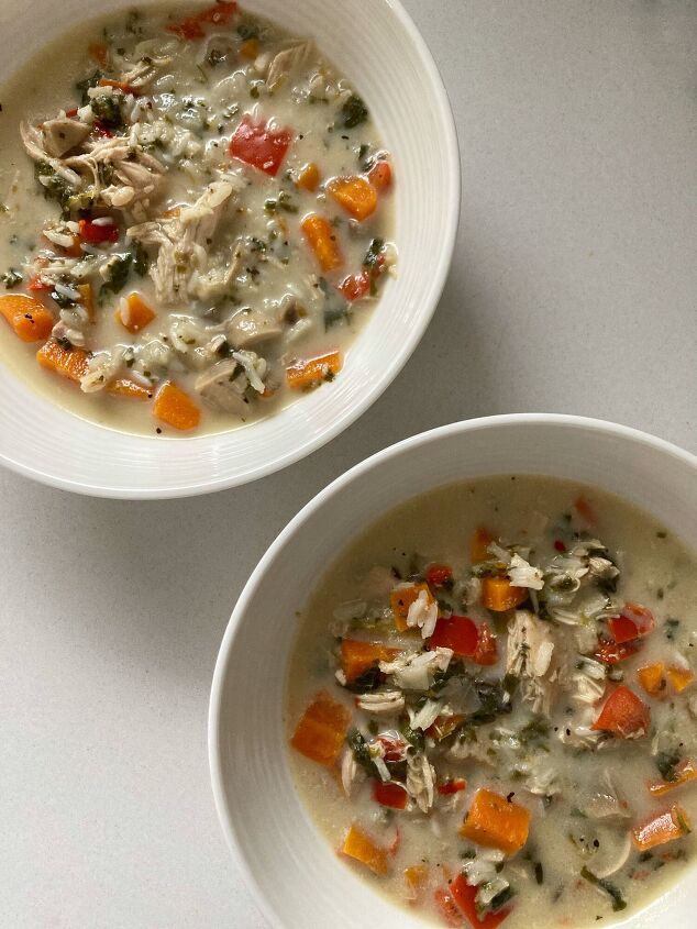 creamy crockpot chicken soup