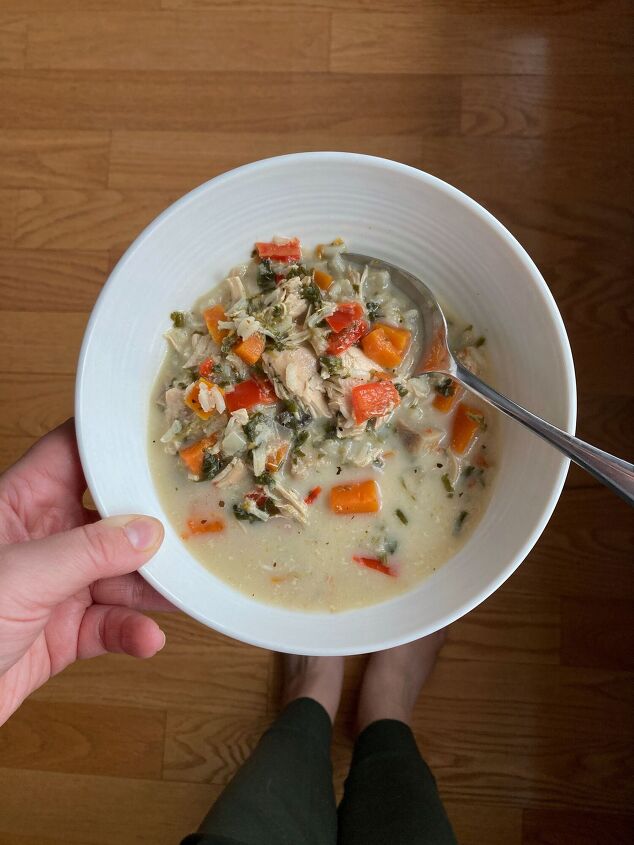 creamy crockpot chicken soup