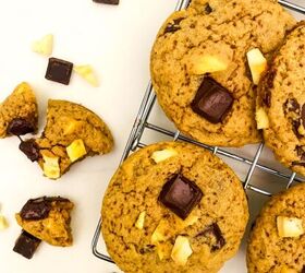 Chewy Maple Chocolate Chip + Apple Cookies